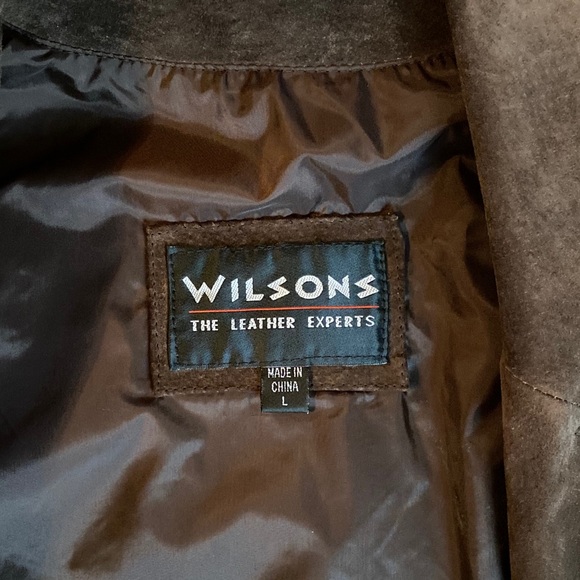 Wilson’s Suede Leather Coat - Picture 3 of 4